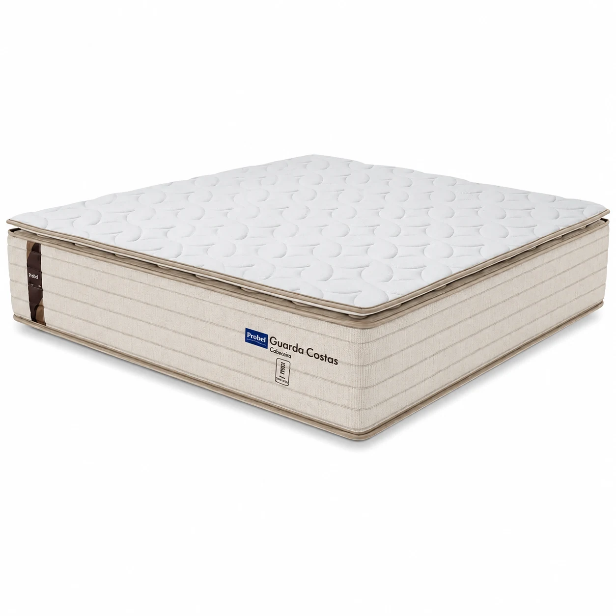 Colchão Probel Mega Comfort Molas Pillow Top King 193x203x36 cm