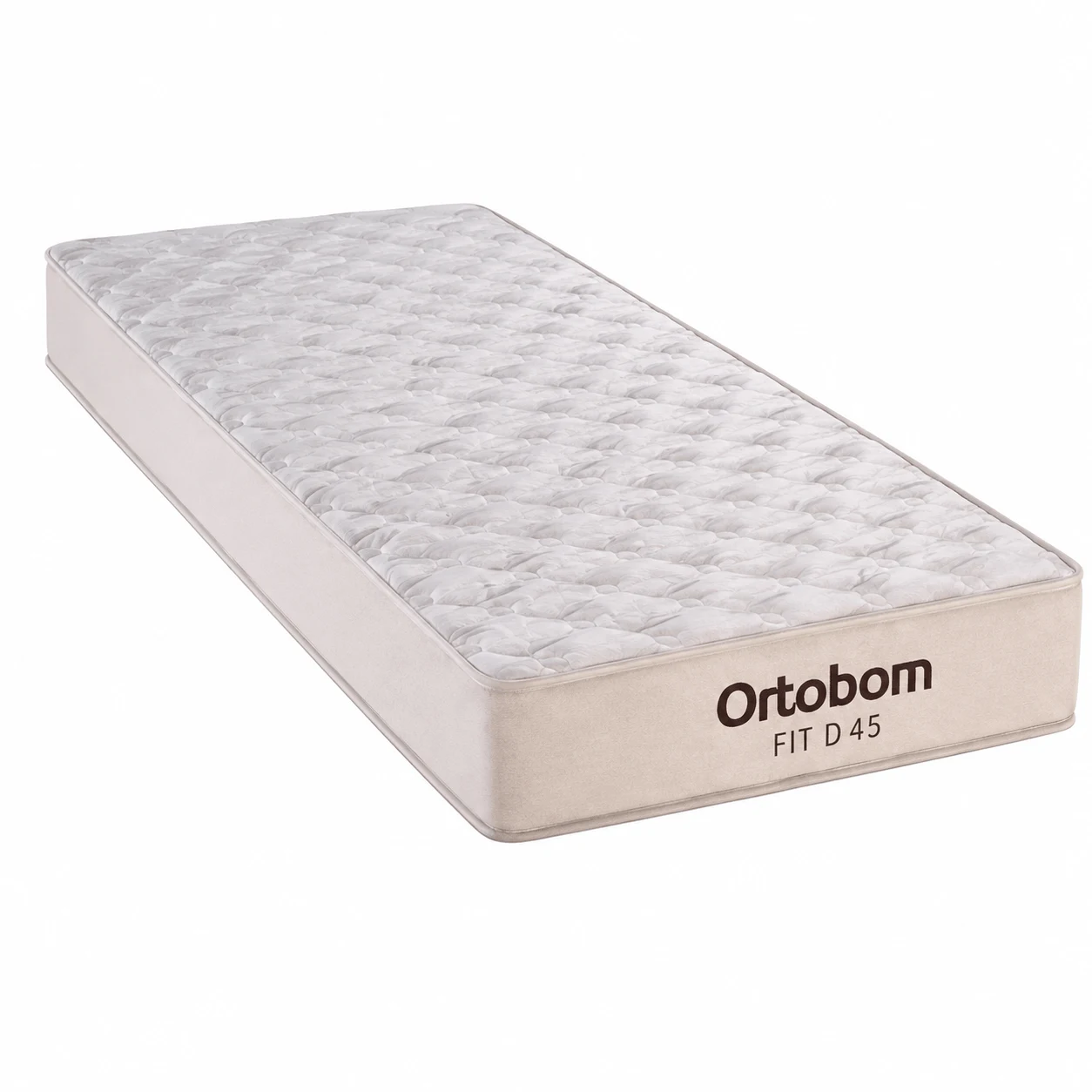 Colchão Ortobom Fit D45 Espuma Solteiro 88x188x20 cm