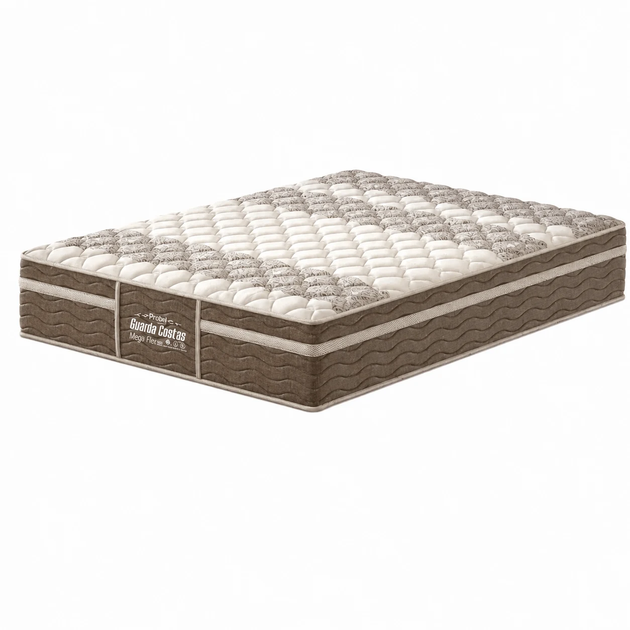 Colchão Probel Guarda Costas Mega Firme Espuma King 193x203x28 cm